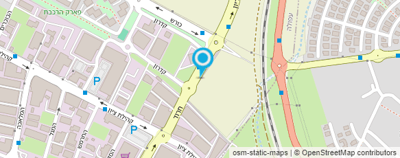 מפת הגעה אל מוסך דודו