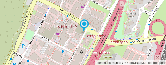 מפת הגעה אל אילן דניאל - מעצבי שיער