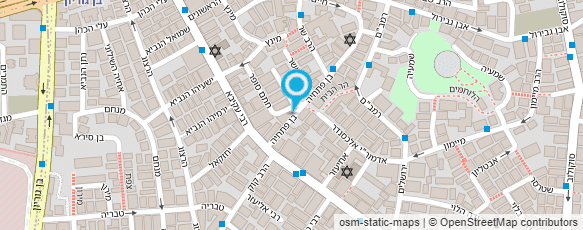 מפת הגעה אל מזכרות יוקרתיות - י. הומינר