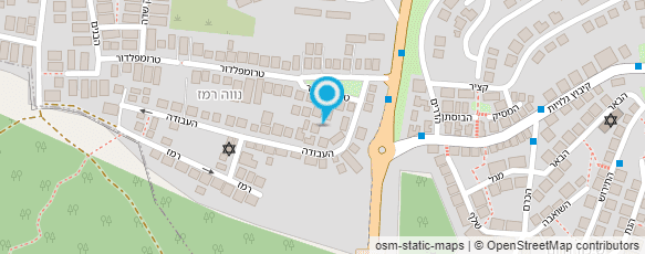 מפת הגעה אל עזריה אביבית - זמרת