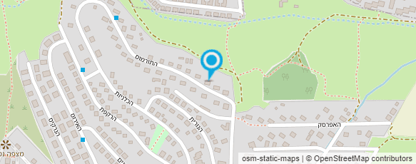 מפת הגעה אל הצימר של כרמית