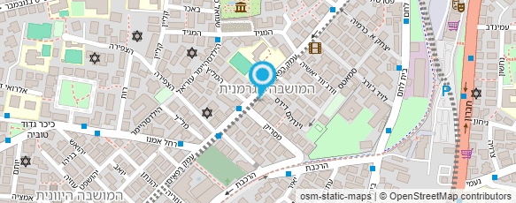 מפת הגעה אל בורגרס בר