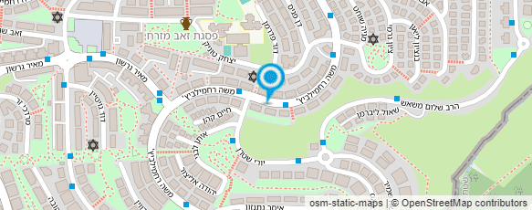 מפת הגעה אל שירה כץ