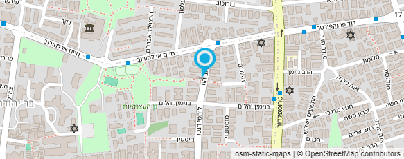 מפת הגעה אל מכולת מאיר