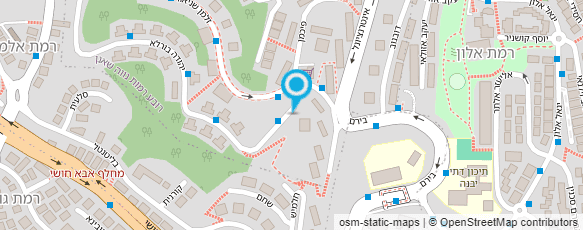 מפת הגעה אל מתנ"ס רמות-רמז