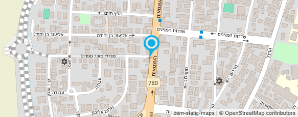 מפת הגעה אל אוטו ליין מפת הגעה אל אוטו ליין