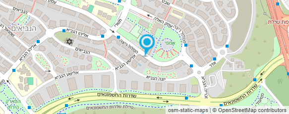 מפת הגעה אל מתנ"ס מודיעין - מכבים-רעות