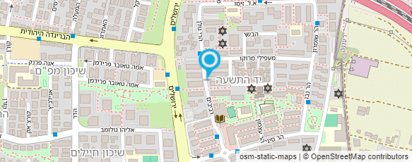 מפת הגעה אל דוד פור שבן שלום