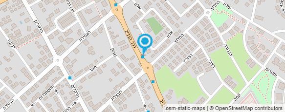 מפת הגעה אל תומר רוזנבלום מורה לגיטרה