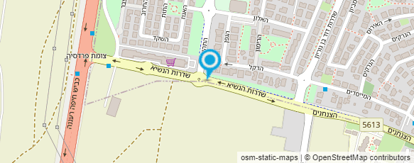 מפת הגעה אל ד"ר זקס צבי