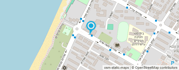 מפת הגעה אל מרכז קהילתי ע"ש מנדל