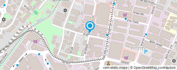 מפת הגעה אל מוסך האחים נחמיה