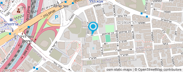 מפת הגעה אל ד"ר הכט גדעון מפת הגעה אל ד"ר הכט גדעון