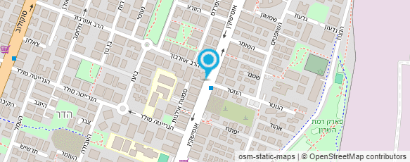 מפת הגעה אל ליסה - מכון ליופי ואסתטיקה