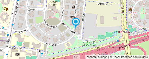 מפת הגעה אל "אמונה" מעון יום