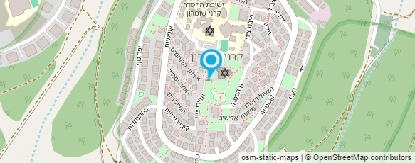 מפת הגעה אל המוסד לביטוח לאומי