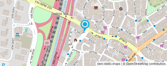 מפת הגעה אל ד"ר מודעי שלי