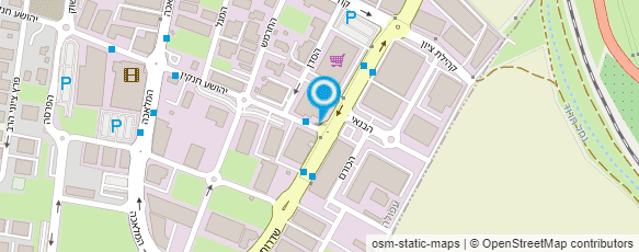 מפת הגעה אל משרד הפנים - מנהל אוכלוסין