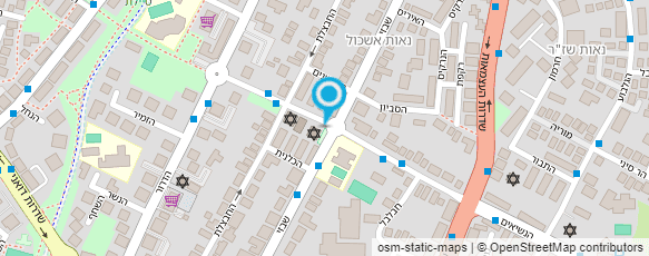 מפת הגעה אל נרות נועם - ייצור