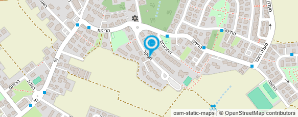 מפת הגעה אל זר-אביב שרית