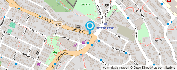 מפת הגעה אל מזנון אולגה