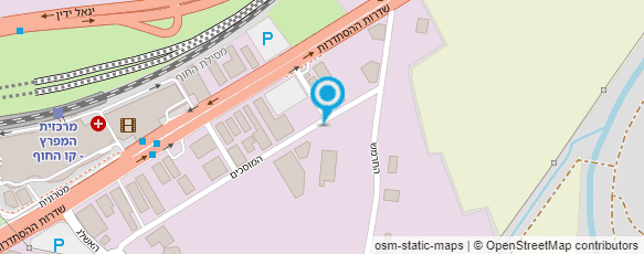 מפת הגעה אל מוסך אביב בע"מ