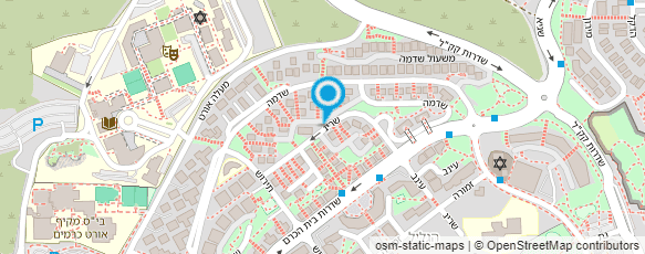 מפת הגעה אל הררי מאיר