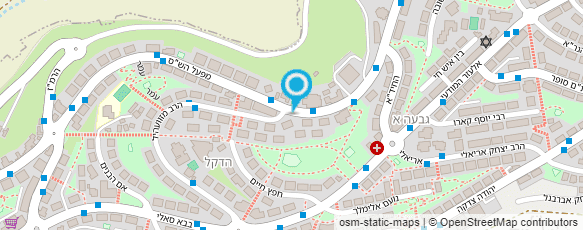 מפת הגעה אל בי"ס לנשים טכניקת אלכסנדר