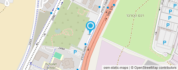 מפת הגעה אל רדיו "גלובס - מירס"