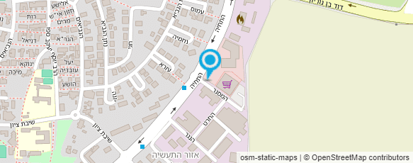 מפת הגעה אל סופר צמיג (2005) 4x4 בע"מ