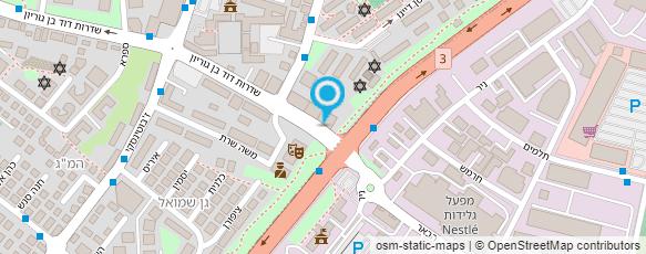 מפת הגעה אל מכולת חיים