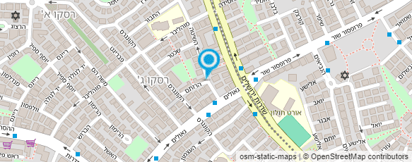 מפת הגעה אל שגית עוז-שרותי גרפיקה