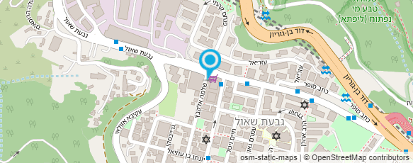 מפת הגעה אל ברוך פארם