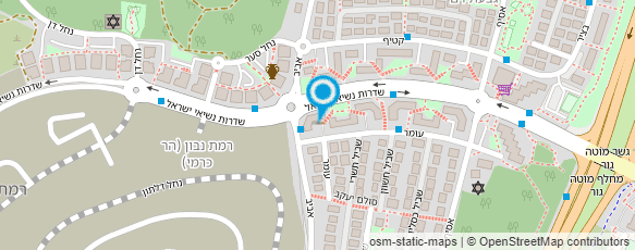 מפת הגעה אל לחמי זאבי-רפלקסולוגיה ופדיקור