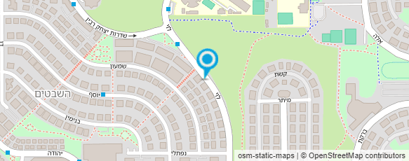 מפת הגעה אל המכון הישראלי לגמילה מהתמכרויות