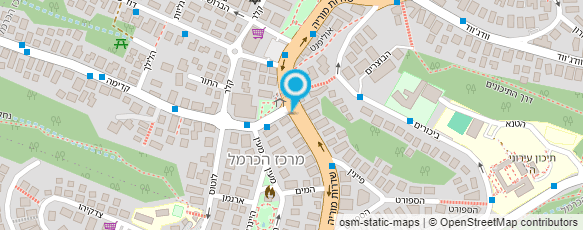 מפת הגעה אל מכון ש.י.ר.ם