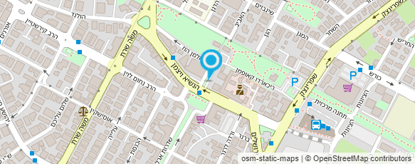 מפת הגעה אל מרכז התפירה