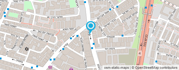 מפת הגעה אל בן ישי סטודיו מפת הגעה אל בן ישי סטודיו