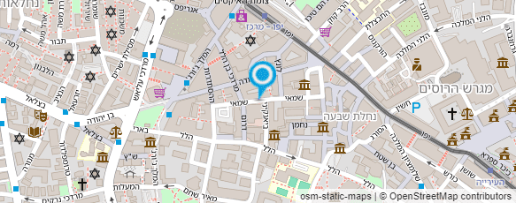 מפת הגעה אל בימות אירועים