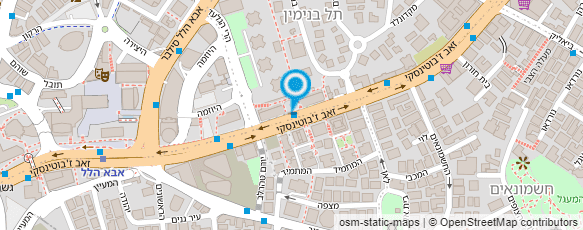 מפת הגעה אל עו"ד ונוטריון יובל חרל"פ