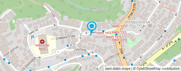 מפת הגעה אל ד"ר קוגן שנכר דפנה