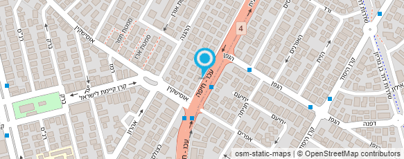 מפת הגעה אל ד"ר איתן מילר