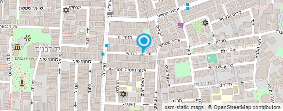 מפת הגעה אל אלי טל - תיקון מקררים