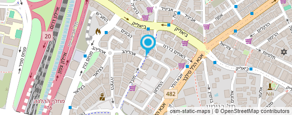 מפת הגעה אל אוגינץ ליאור