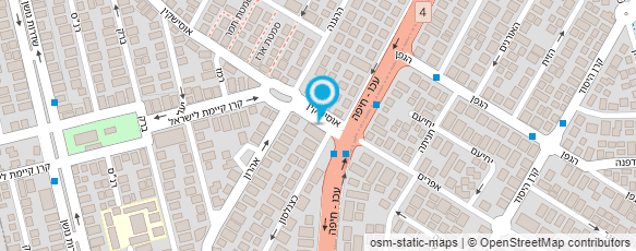 מפת הגעה אל ד"ר קונסטנטינובסקי אלכס