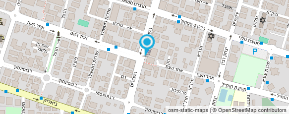 מפת הגעה אל טובית פרנקל - סטודיו