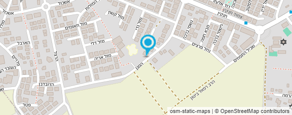 מפת הגעה אל בית הכנסת - "פגי ירון"