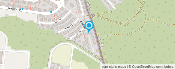 מפת הגעה אל גנאחר - גן אנתרופוסופי