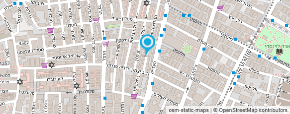 מפת הגעה אל מיכל זמיר - יוגה לילדים