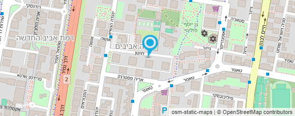 מפת הגעה אל ד"ר יהודית שטרן